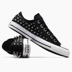 Converse Chuck Taylor All Star Low Studded Punk Spike Shoes
